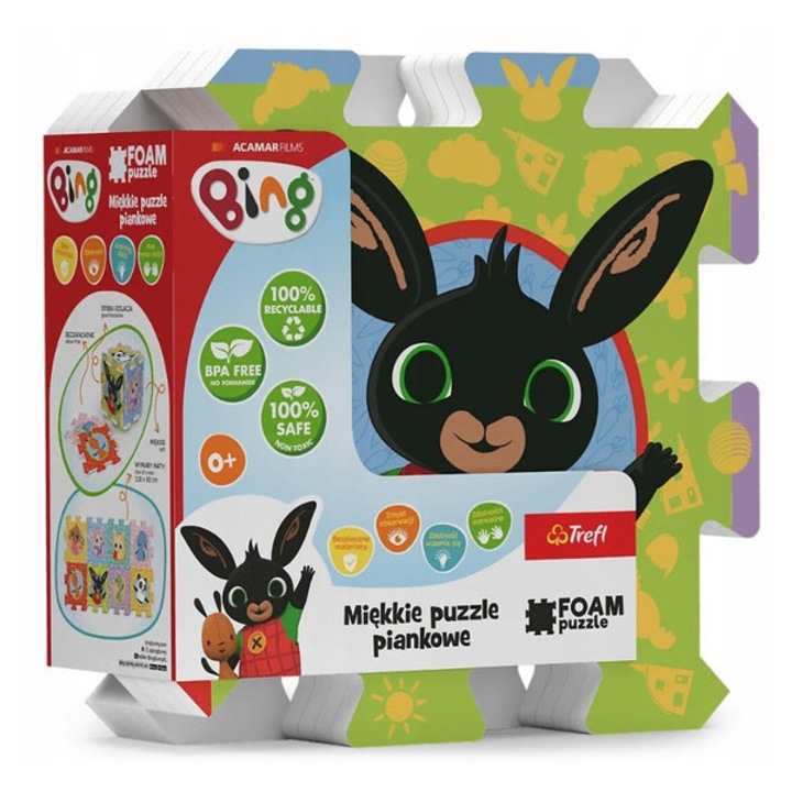 Trefl 8 db-os Szivacs puzzle - Bing (61613)