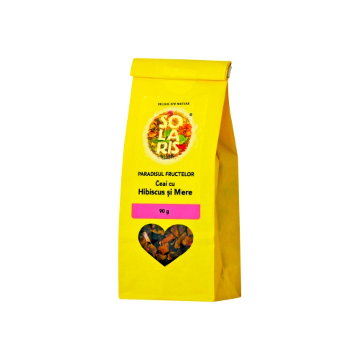 Hibiszkuszos és almás tea, Solaris Plant, 90g