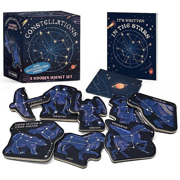 Constellations: A Wooden Magnet Set - Christina Rosso-Schneider