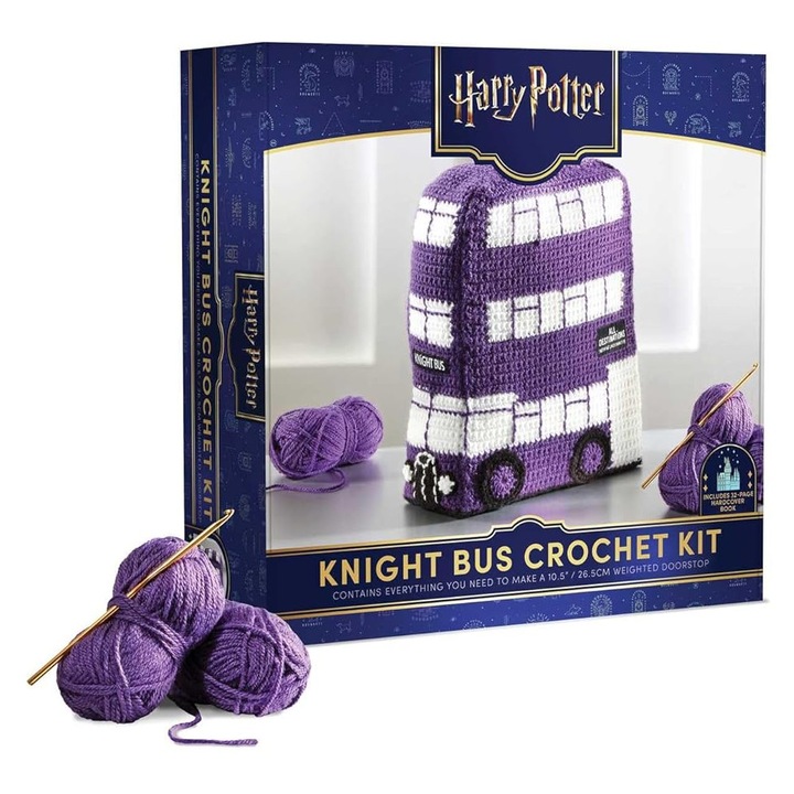 Knight Bus Doorstop Crochet Kit -