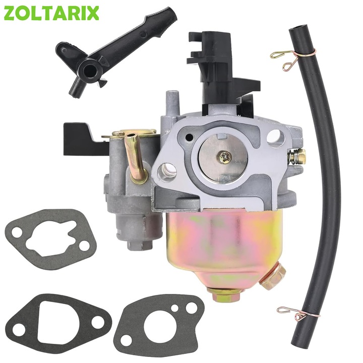 Karburátor, ZOLTARIX®, csere Honda GX110 GX120 GX140 GX160 GX168 GX200 motorhoz, 5.5HP 6.5HP, gokartokhoz, magasnyomású mosókhoz, vízszivattyúkhoz