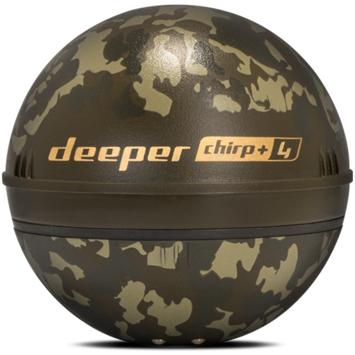 Sonar Deeper CHIRP+ 4, 3 frekvencia, AI érzékelés, 67x67x64mm