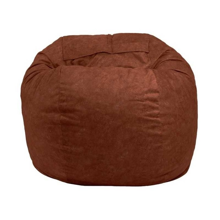 Pufrelax King Size babzsákfotel, textil, 120x100x65cm, Terra szín