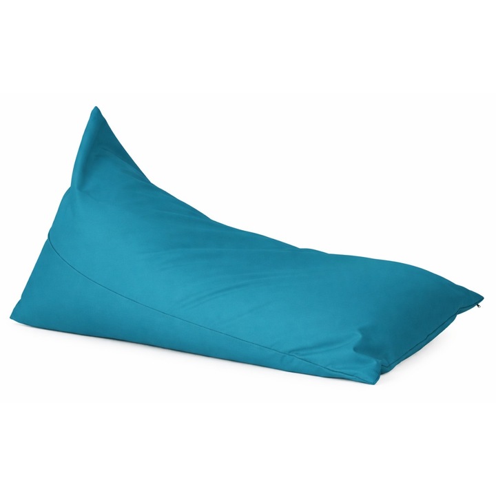 Pufrelax Kudos babzsákfotel, vízálló, ergonomikus, türkiz, 130x100cm
