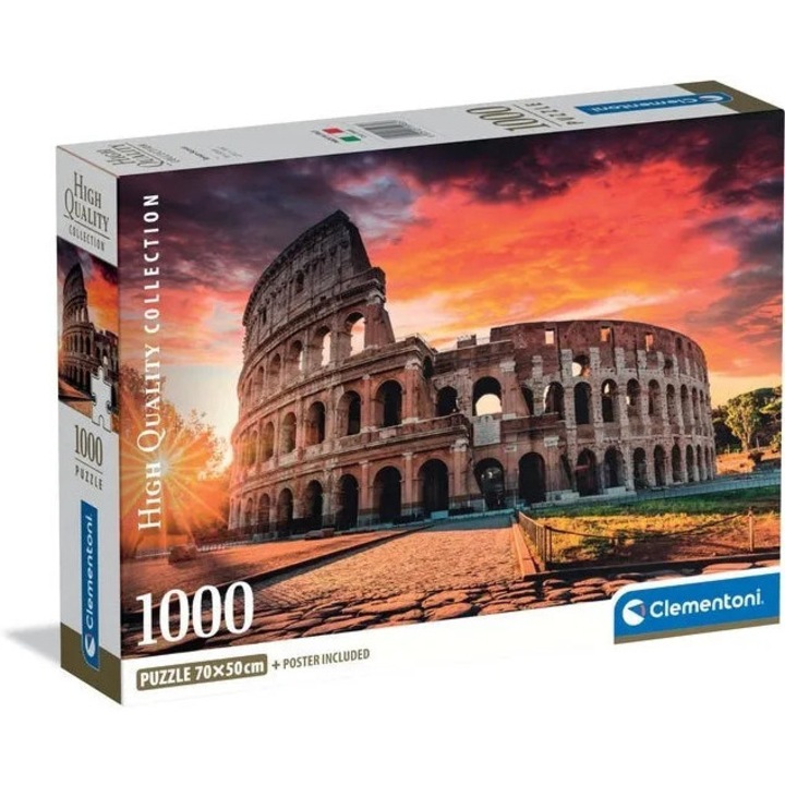 Clementoni 1000 darabos puzzle - Római naplemente (Clementoni-39985)