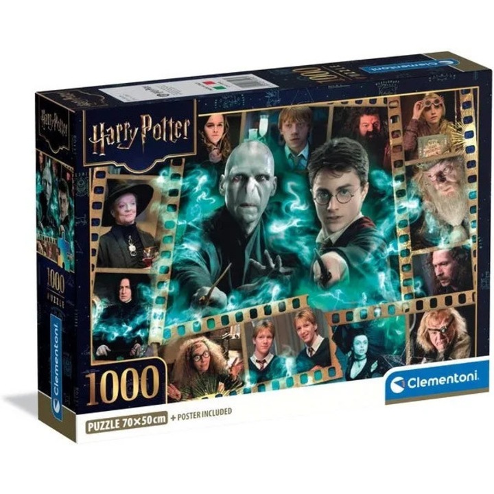 Clementoni puzzle 1000 darabos - Harry Potter (Clementoni-37048)