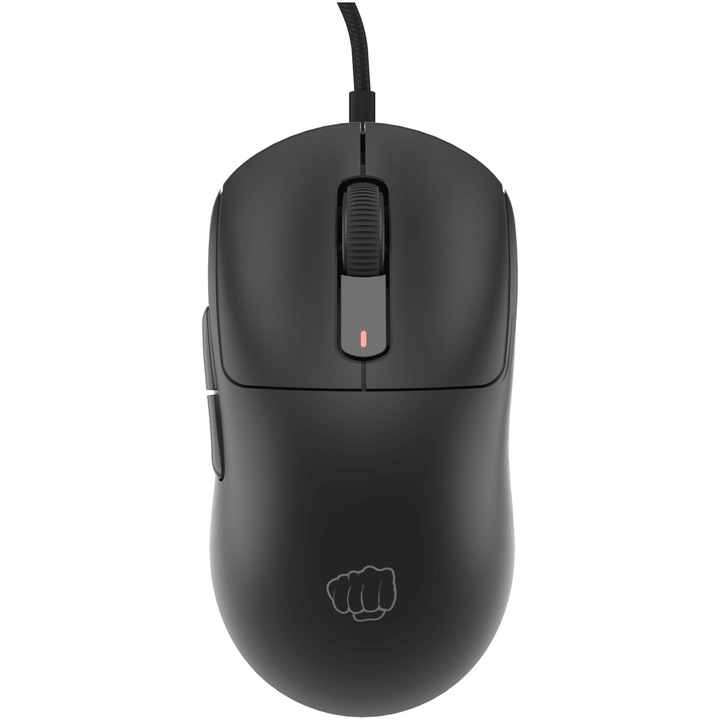 Mouse gaming wireless Fury Tanto T4 Black Software, rezolutie 12000DPI,senzor Pixart PAW3327, switch Huano Purple 90M, negru