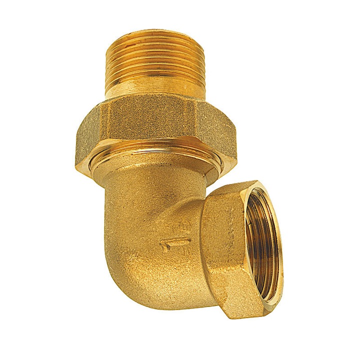 Fitinguri din bronz, Ferro, SRubunek katowy 1-2", 95C, 10 bar