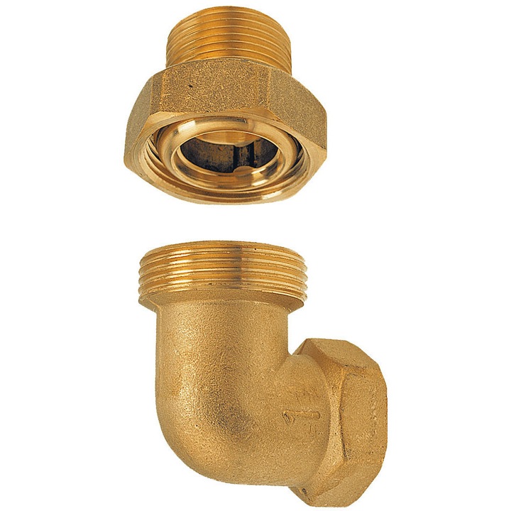 Fitinguri din bronz cu O-ring, Ferro, 1", 95C, 10 bar