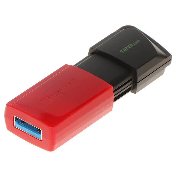Pendrive USB Kingston DataTraveler Exodia M, 128GB, USB 3.2 Gen 1, 67x22x12mm
