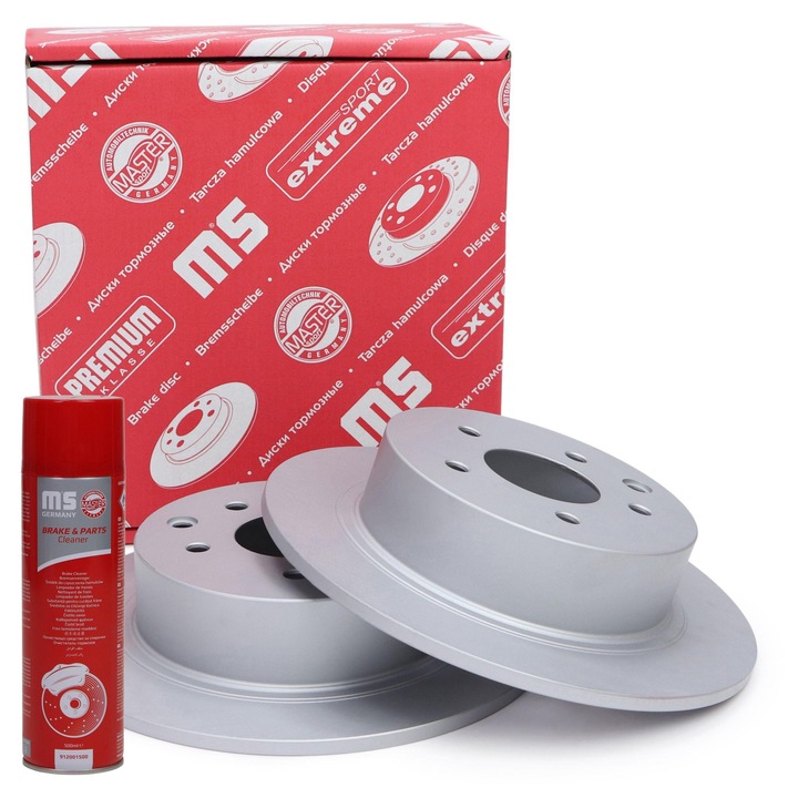 Комплект спирачни дискове Master-Sport, 2 бр., за Nissan, 24010901571PR, задни
