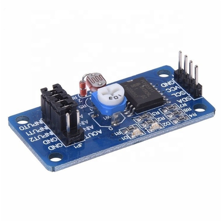 Convertor AD/DA PCF8591 pentru Arduino și Raspberry Pi, set de 1 buc