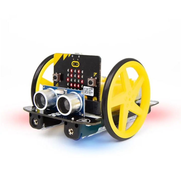 Kitronik MOVE Motor, комплект с 2 DC мотора с редуктори, монтажни скоби, многоцветен