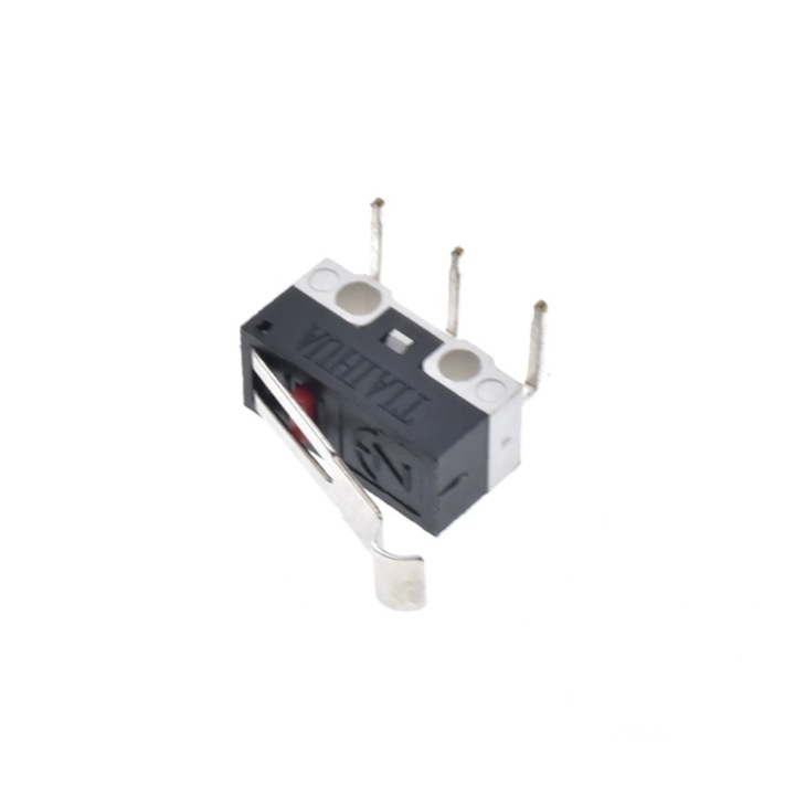 Микропревключвател 2A 125V 90° пин