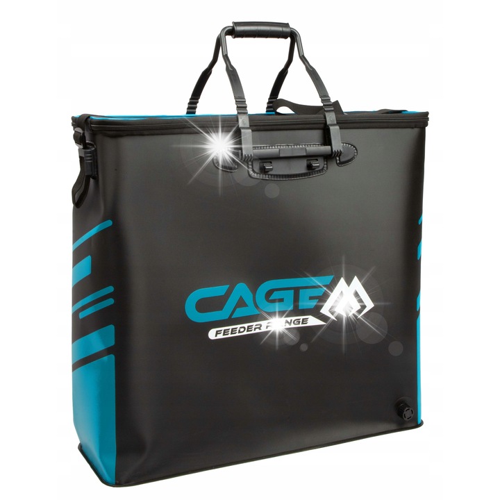 Чанта MIKADO Cage Keepnet, 60x55x20см, 1 отделение, черна