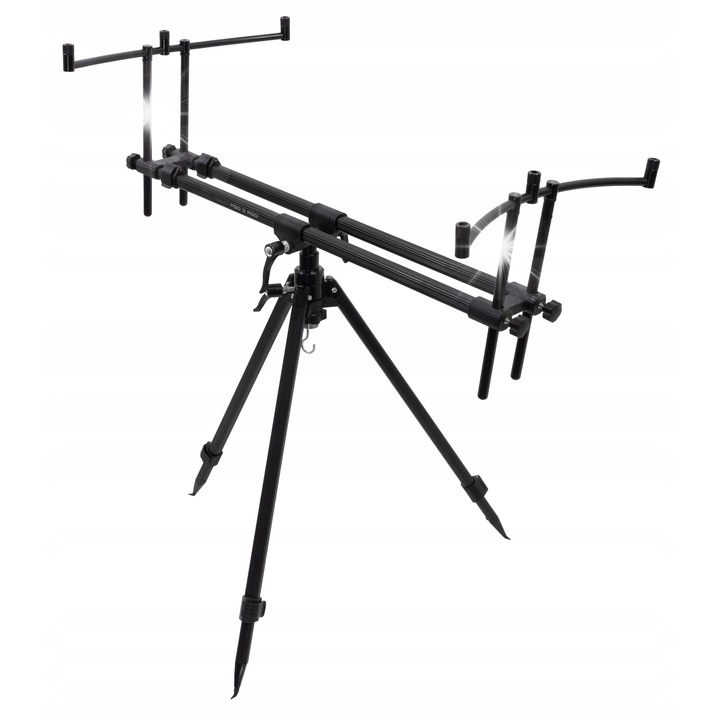 Suport rod pod Mikado Kaiju, 87-134cm, 64-108cm, negru, 2.9kg