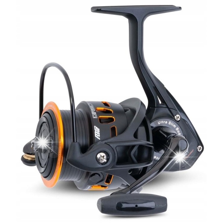 Mulinete MS RANGE DIRECT FEEDER 5500, 5+1 rulmenti, 386g, 0.25mm/180m, 0.28mm/140m
