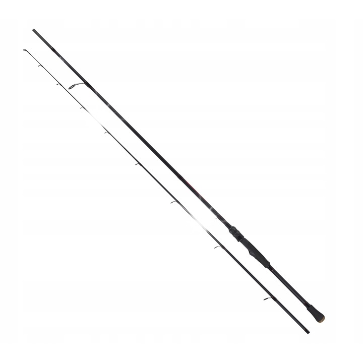 Robinson Cougar Perch Spin horgászbot 2,4m, 6-14g, 10 gyűrű, fekete-piros