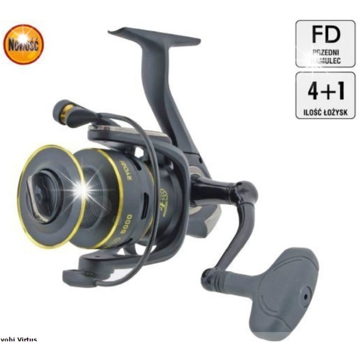 Ryobi Virtus 1000FD orsók, 4+1BB, 5,1:1, 254g