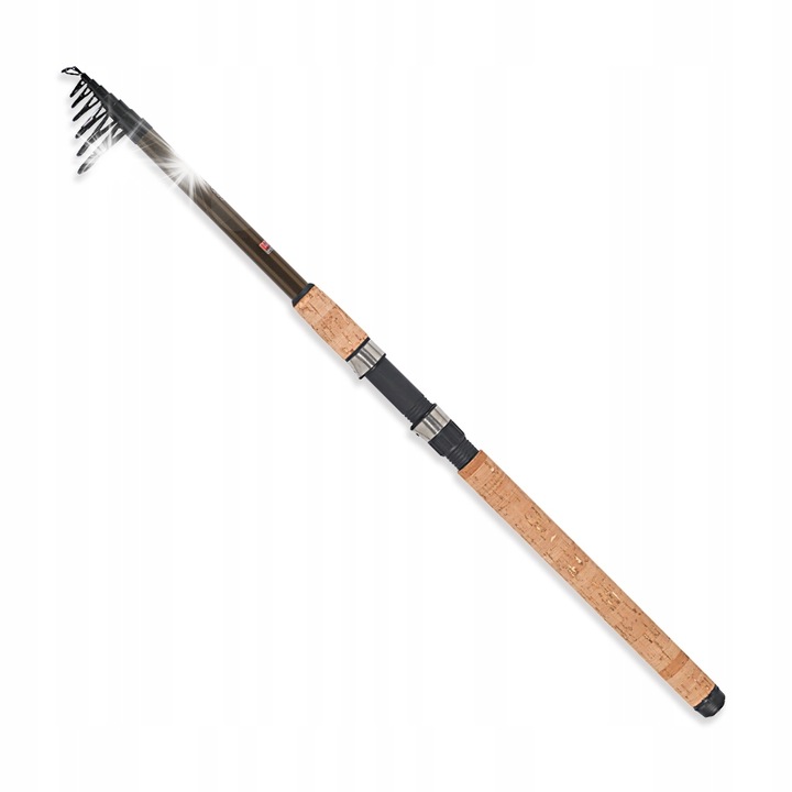 Robinson Ashigari T-Power Carp horgászbot 3,6m 50-120g, 8 részes, bronz-barna színű