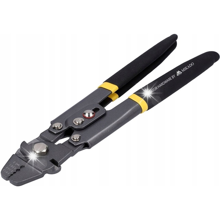 Клещи за кримпване Mikado 25.4cm, за метални втулки и флуорокарбон