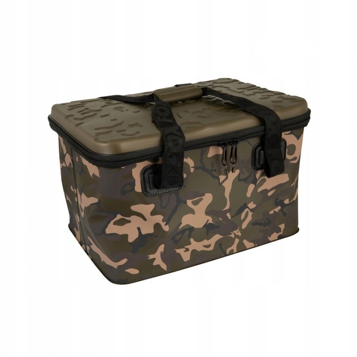 Torba Fox Aquos Camolite 40L, Camo, 46x33,5x27,5cm, impermeabila, cu manere ergonomice