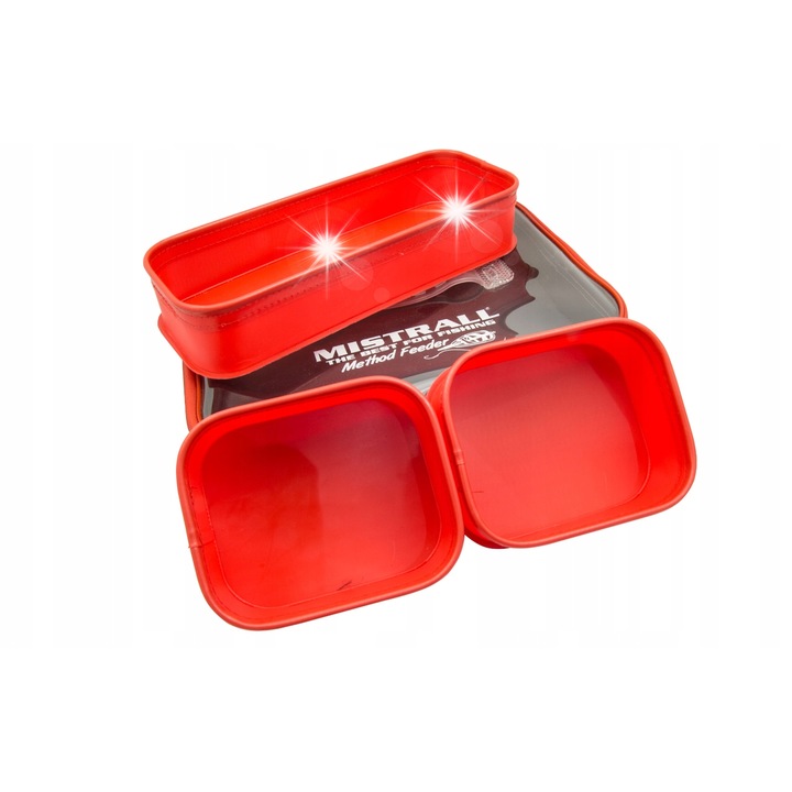 Комплект 3 EVA кутии Mistrall с чанта, 15x12x6см, 32x12x6см, многоцветни
