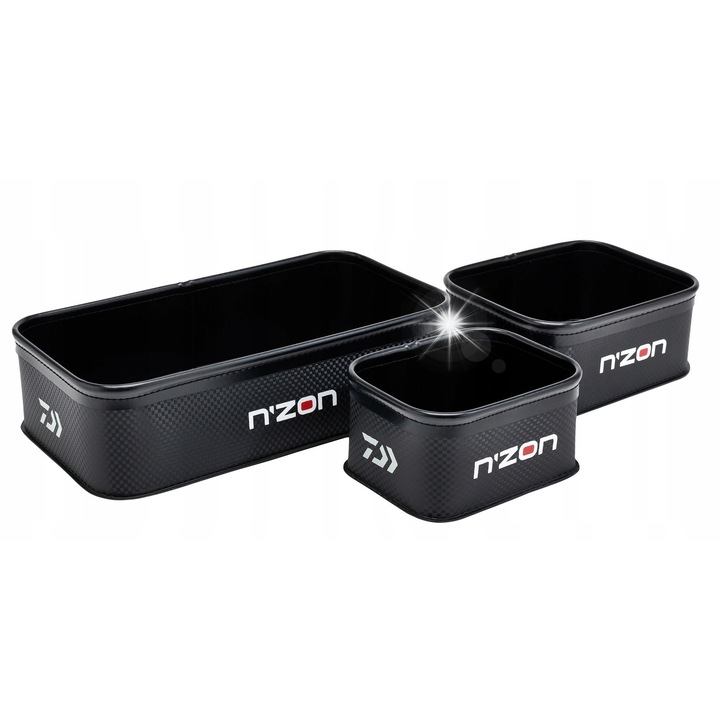 Комплект от 3 контейнера за стръв N'Zon EVA XL, 32x17x8см, 19x15x8см, 15x12x8см, многоцветен