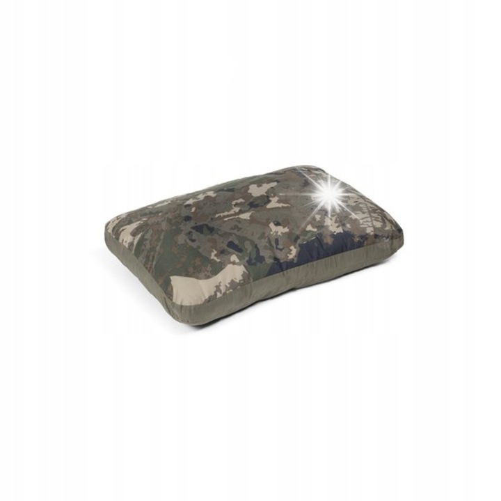 Nash Indulgence Pillow Camo párna, 60x40x15cm, gyapjú, levehető huzattal