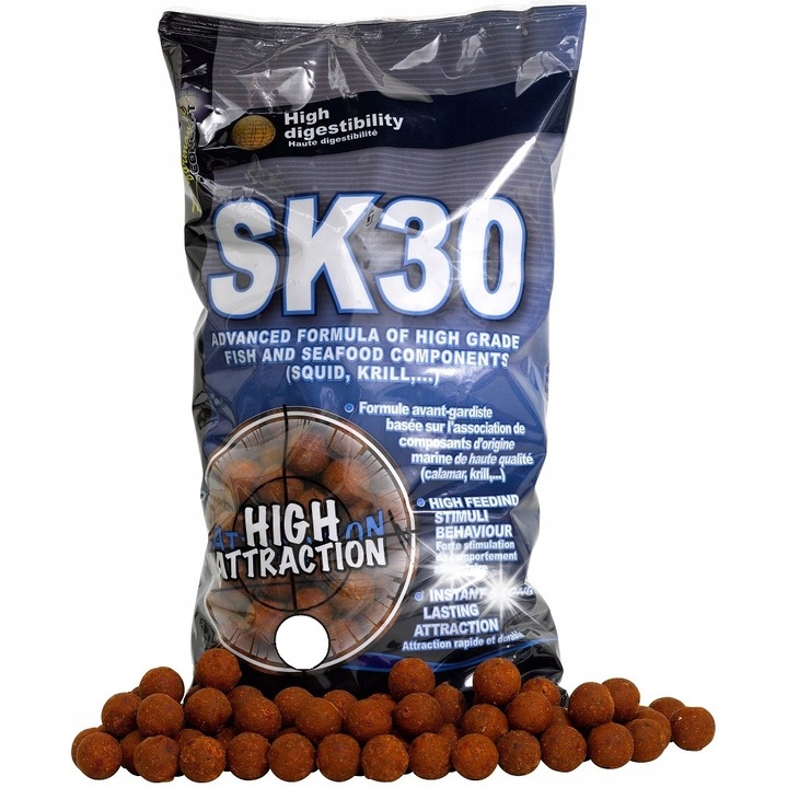 Bile proteice Starbaits SK30 14mm, 1kg