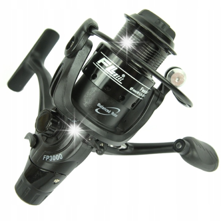 Mulinete FL FP3000 Feeder Pro, 8+1 rulmenti, metalica, negru mat