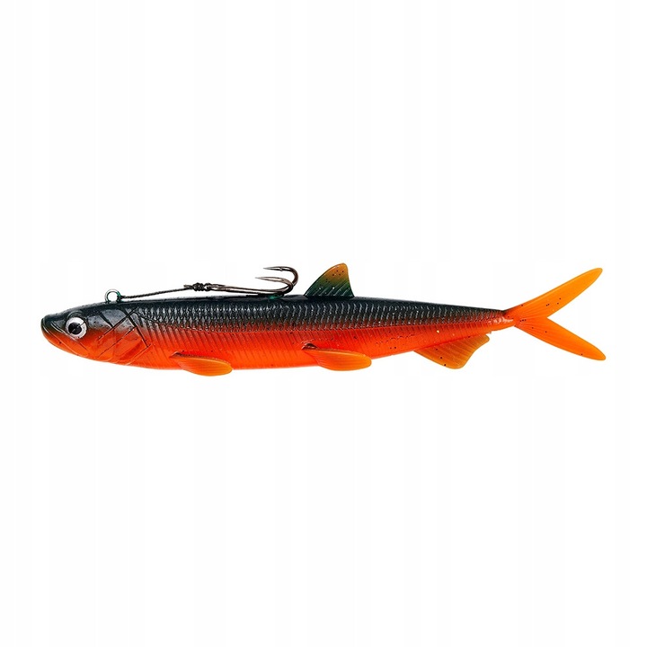 Műcsali Madcat Pelagic, 21cm, 75g, Tomato szín, dupla horog 6X, fejben súlyozott