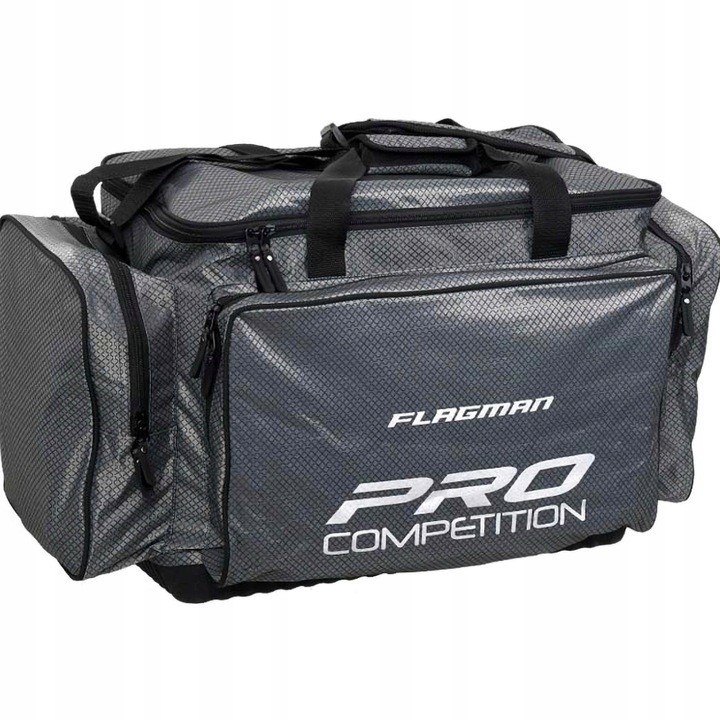 Torba de pescuit Flagman Pro Competition, 48x29x40cm, gri, material waterproof