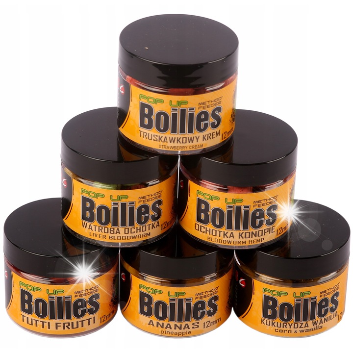 Set 6x Boilies POP-UP 12mm Profess