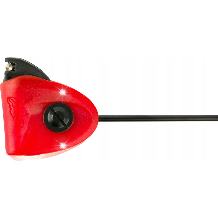 Swinger de pescuit Fox Black Label Mini, rosu, 16g, sistem de prindere Hockey Stick