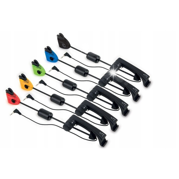 Sistem de semnalizare pescuit Fox MK2 Swinger iluminat, negru, 80g, cu suport pentru betalight