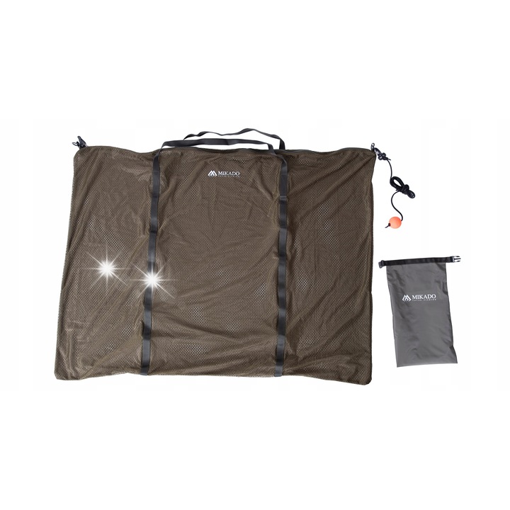 Sac de carpe Mikado Territory 120x90cm, cu sac impermeabil si pluta inclusa