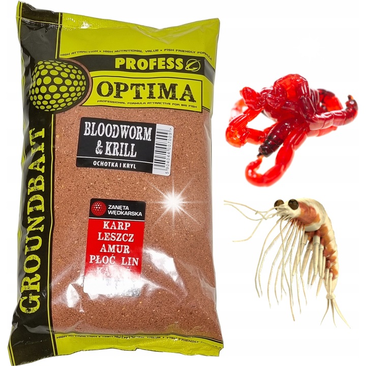 Nada pentru pescuit PROFESS Optima 10kg OCHOTKA + KRYL