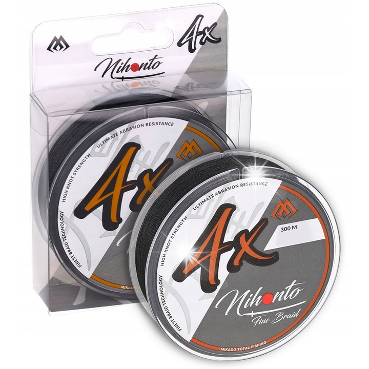 Plecionka Mikado 300m 0,23mm neagra