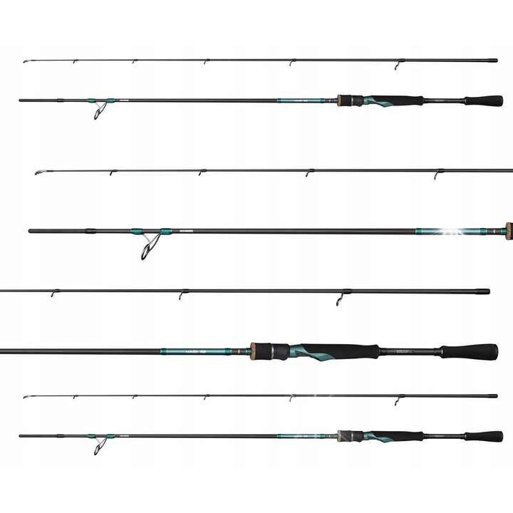 DAM YAGI V2 horgászbot, 1.98m, 7-28g, zöld, 2 részes