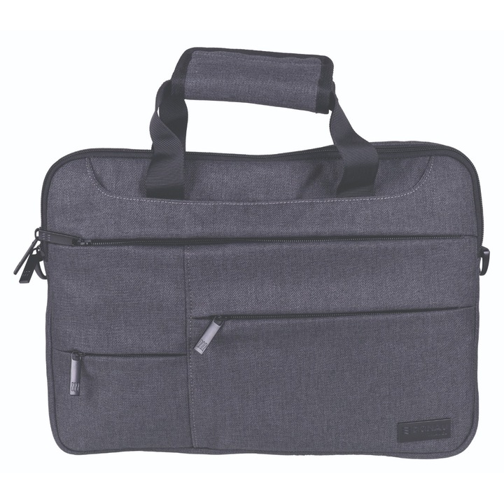 Laptoptáska 14" Donau Travel Budapest, szürke