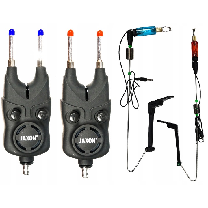 Set 2x semnalizator Jaxon Libra + 2x swinger electronic, semnalizare optica si acustica, 9V