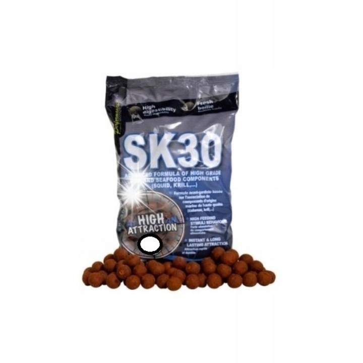 Bile proteice Starbaits SK30 20mm 1kg, aroma naturala
