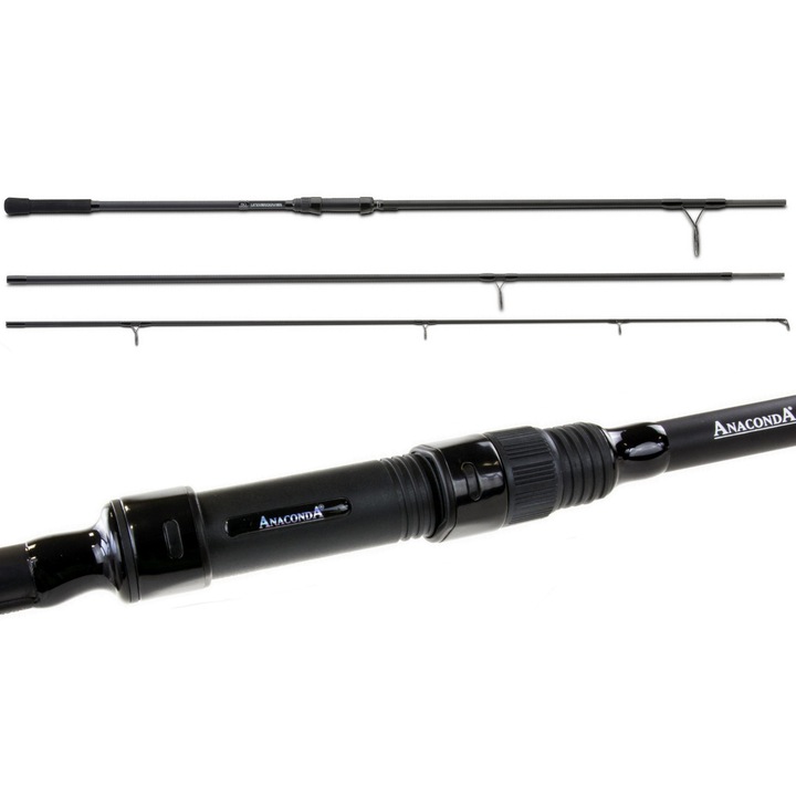 Shimano Tribal TX-1A horgászbot 3,66m 3,00lb 3 részes, karbon szál, 6 gyűrű, szállítási hossz 127cm