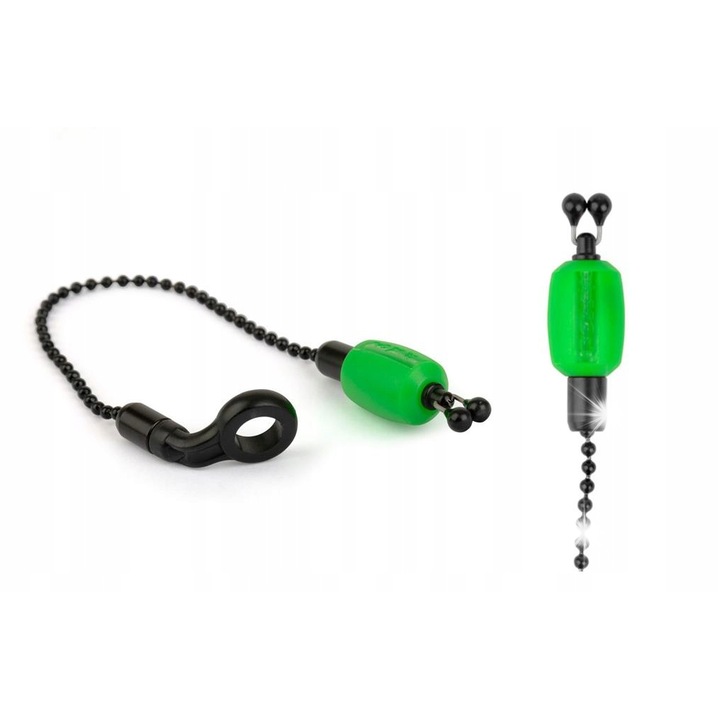 Sistem de semnalizare pescuit Fox Black Label Dinky Bobbins, verde, 6 inchi, 10g