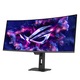 Monitor Gaming Asus ROG Strix OLED XG34WCDG, 34", UWQHD (3440x1440), QD-OLED, 175Hz, 0.03ms(GTG), G-SYNC Compatible, AMD FreeSync Premium Pro, HDR 400 True Black, AdaptiveSync Display, Shadow Boost, AI Visual, AuraSync, DP1.4, HDMI 2.1, USB-C (DP), Black