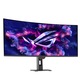 Monitor Gaming Asus ROG Strix OLED XG34WCDG, 34", UWQHD (3440x1440), QD-OLED, 175Hz, 0.03ms(GTG), G-SYNC Compatible, AMD FreeSync Premium Pro, HDR 400 True Black, AdaptiveSync Display, Shadow Boost, AI Visual, AuraSync, DP1.4, HDMI 2.1, USB-C (DP), Black