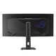 Monitor Gaming Asus ROG Strix OLED XG34WCDG, 34", UWQHD (3440x1440), QD-OLED, 175Hz, 0.03ms(GTG), G-SYNC Compatible, AMD FreeSync Premium Pro, HDR 400 True Black, AdaptiveSync Display, Shadow Boost, AI Visual, AuraSync, DP1.4, HDMI 2.1, USB-C (DP), Black