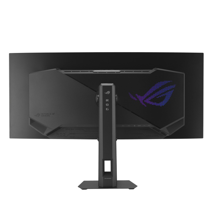 Monitor Gaming Asus ROG Strix OLED XG34WCDG, 34", UWQHD (3440x1440), QD-OLED, 175Hz, 0.03ms(GTG), G-SYNC Compatible, AMD FreeSync Premium Pro, HDR 400 True Black, AdaptiveSync Display, Shadow Boost, AI Visual, AuraSync, DP1.4, HDMI 2.1, USB-C (DP), Black