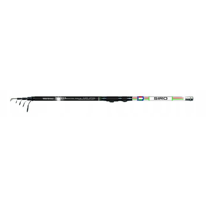 Mistrall Siro White Tele horgászbotok 4,20m 30g, 7 szegmens, 96cm szállítási hossz